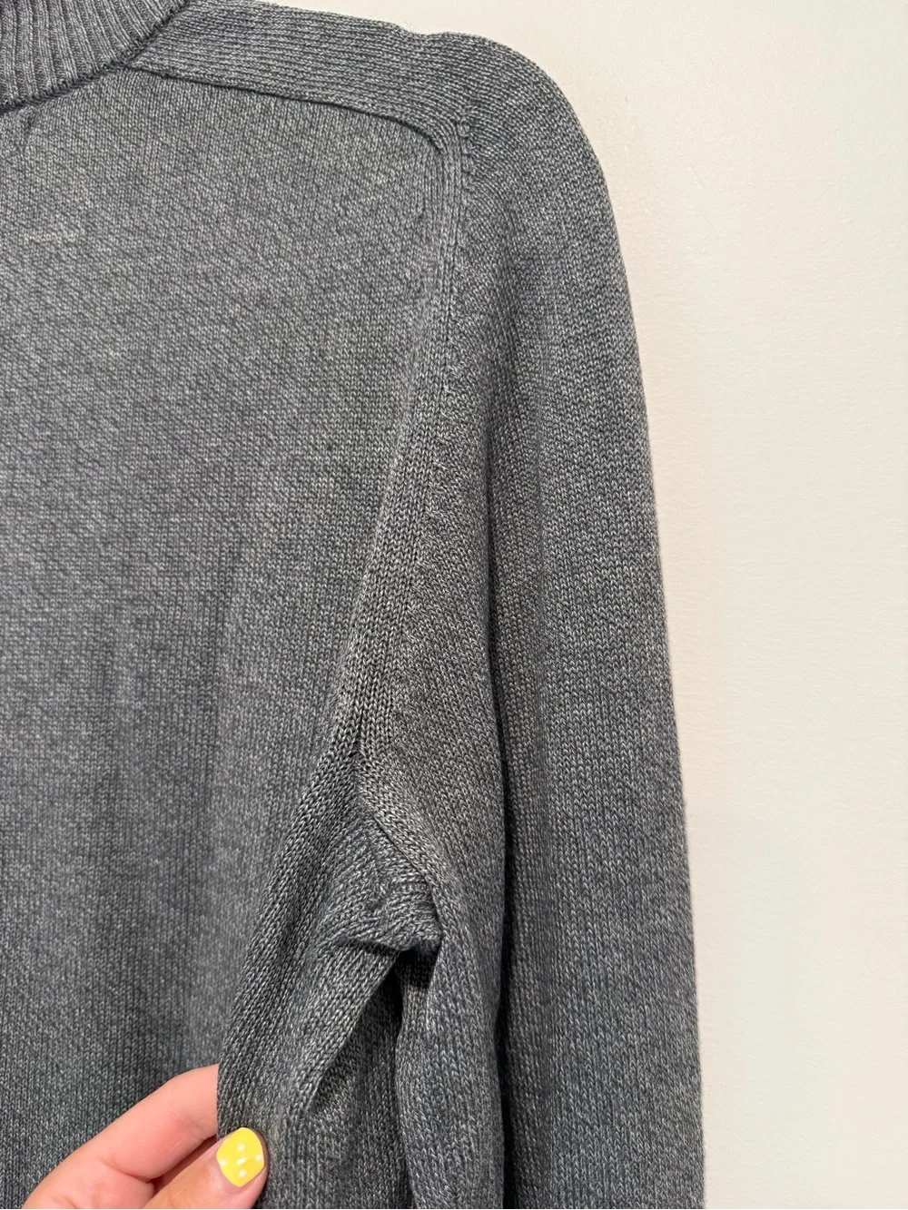Banana Republic Silk Cashmere Full-Zip Sweater, size medium